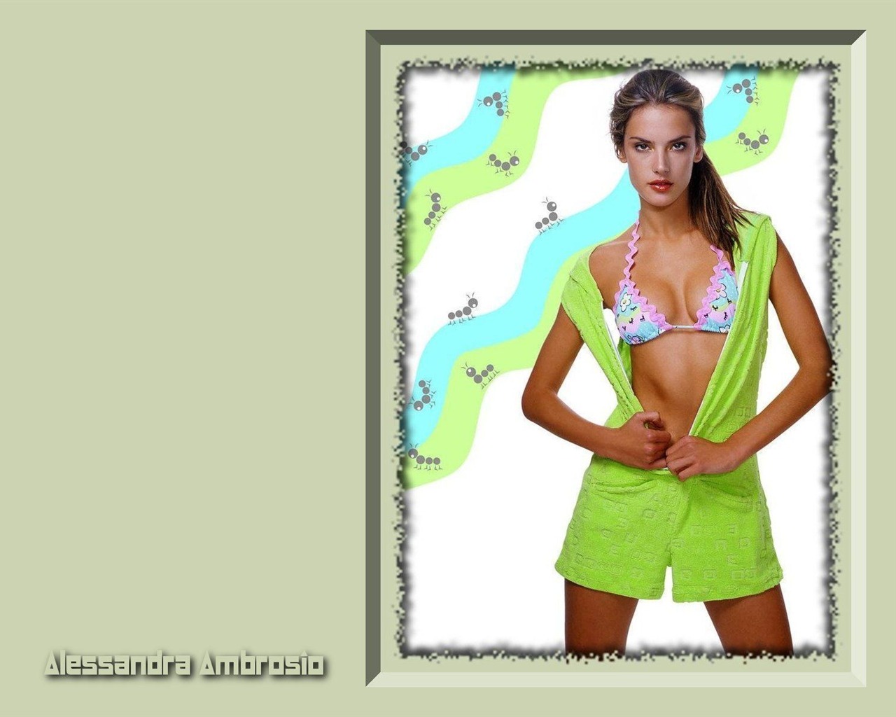 Alessandra Ambrosio #087 - 1280x1024 Wallpapers Pictures Photos Images