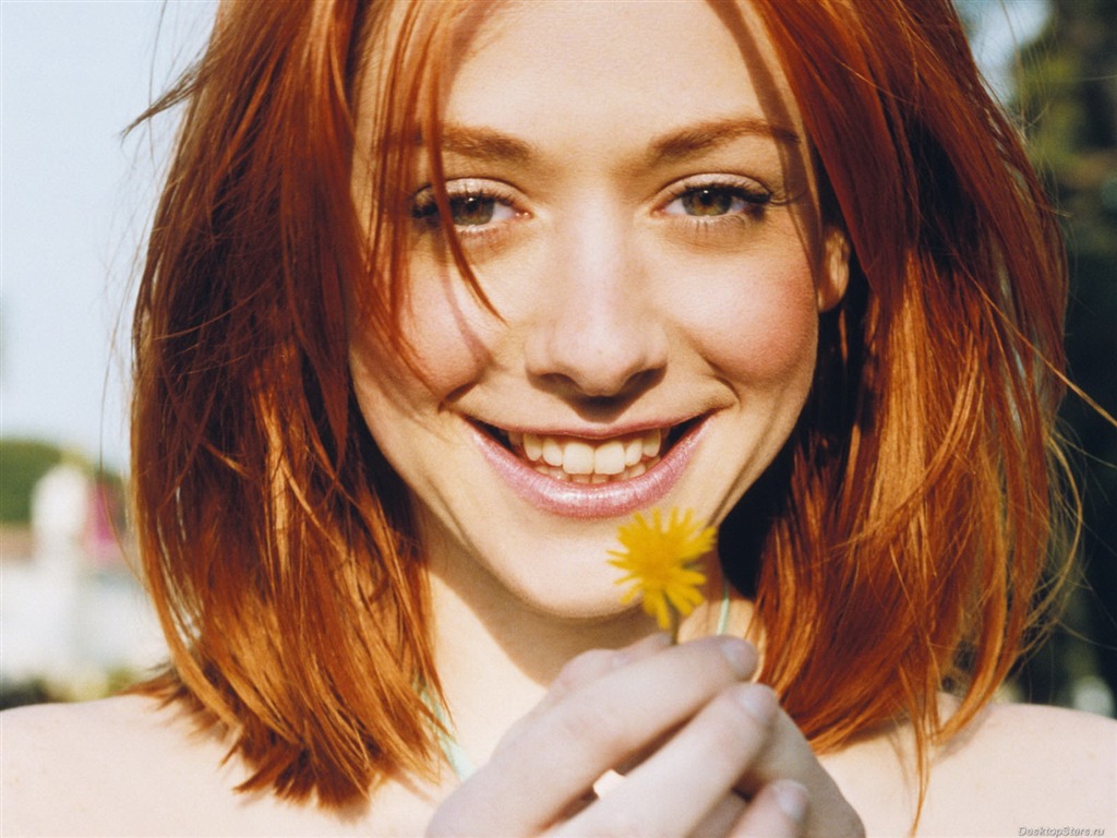 Alyson Hannigan #001 - 1024x768 Wallpapers Pictures Photos Images