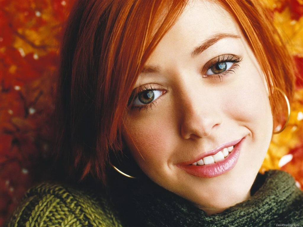 Alyson Hannigan #002 - 1024x768 Wallpapers Pictures Photos Images