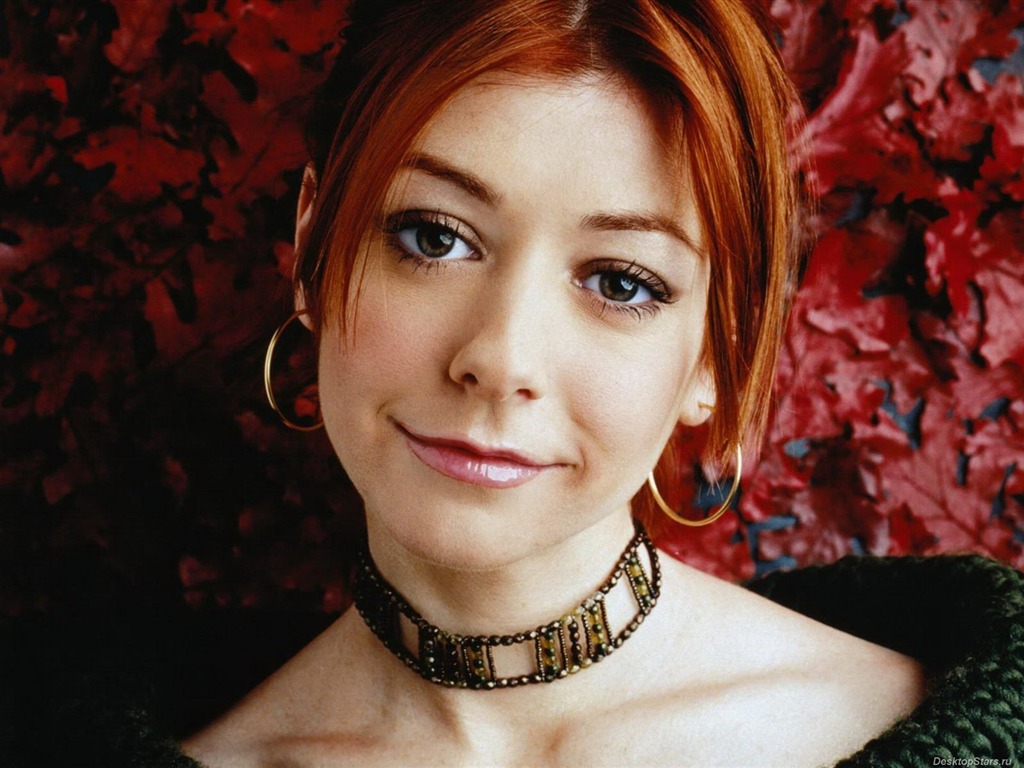 Alyson Hannigan #003 - 1024x768 Wallpapers Pictures Photos Images