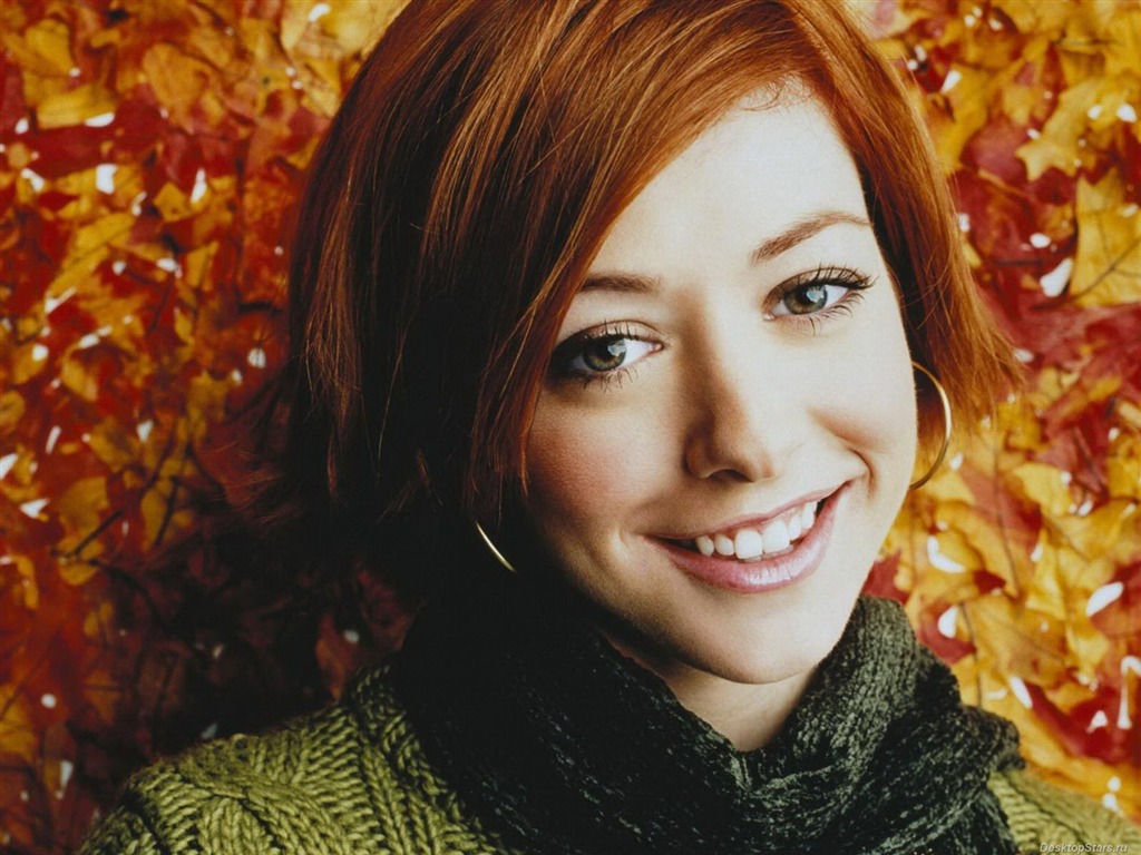 Alyson Hannigan #006 - 1024x768 Wallpapers Pictures Photos Images
