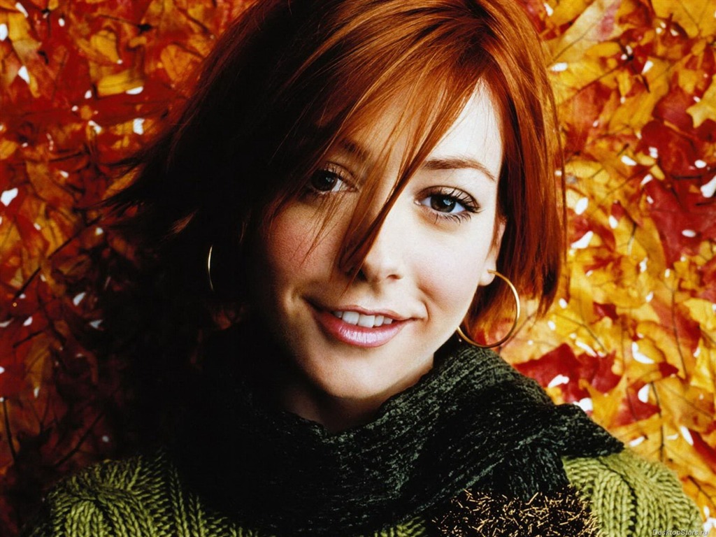Alyson Hannigan #008 - 1024x768 Wallpapers Pictures Photos Images
