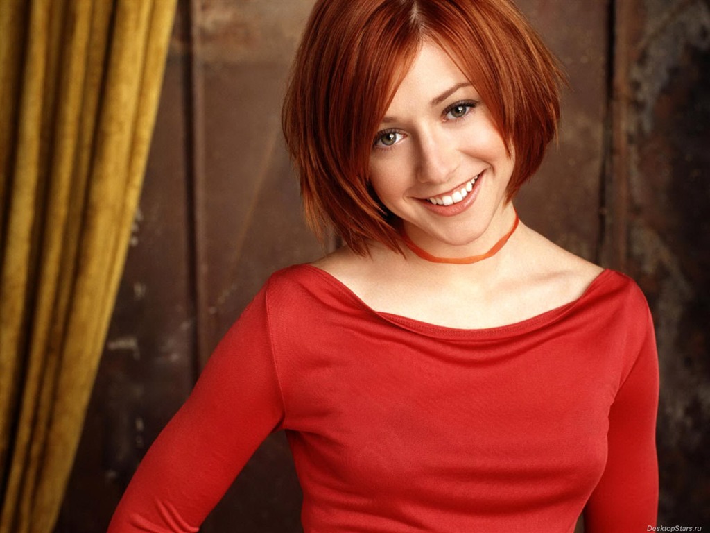 Alyson Hannigan #018 - 1024x768 Wallpapers Pictures Photos Images