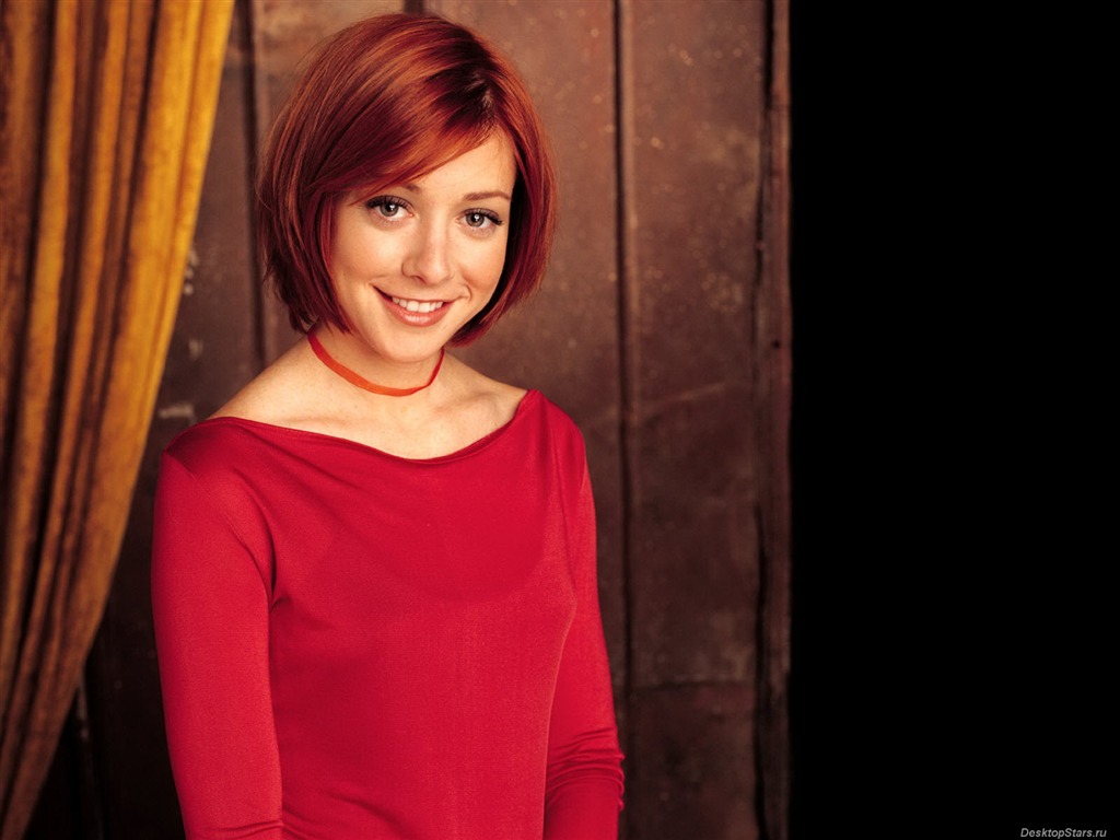 Alyson Hannigan #019 - 1024x768 Wallpapers Pictures Photos Images