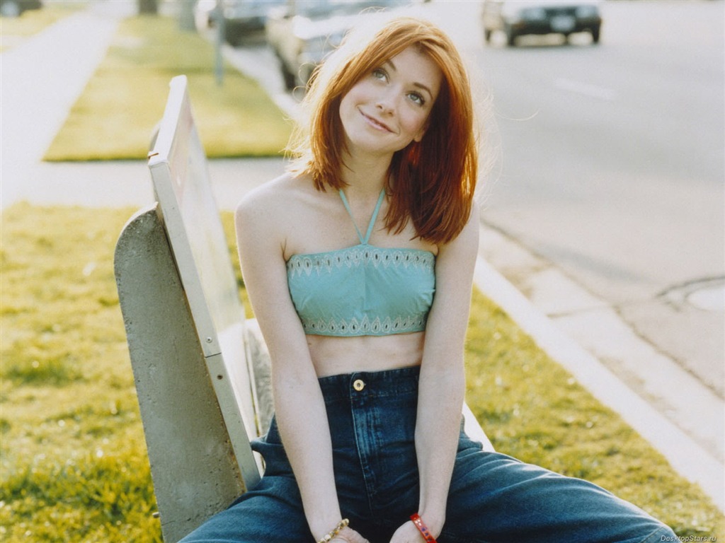 Alyson Hannigan #023 - 1024x768 Wallpapers Pictures Photos Images
