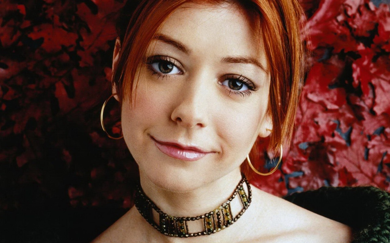Alyson Hannigan #003 - 1280x800 Wallpapers Pictures Photos Images