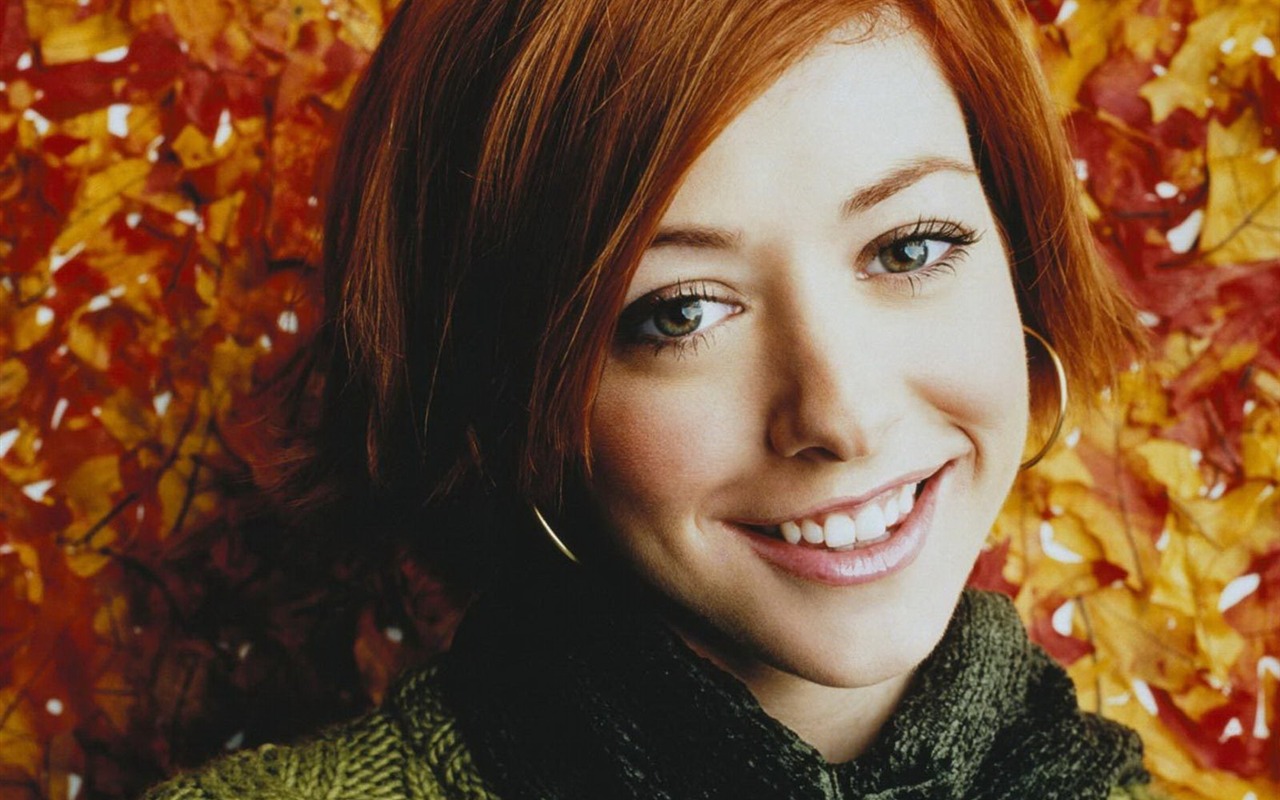 Alyson Hannigan #006 - 1280x800 Wallpapers Pictures Photos Images