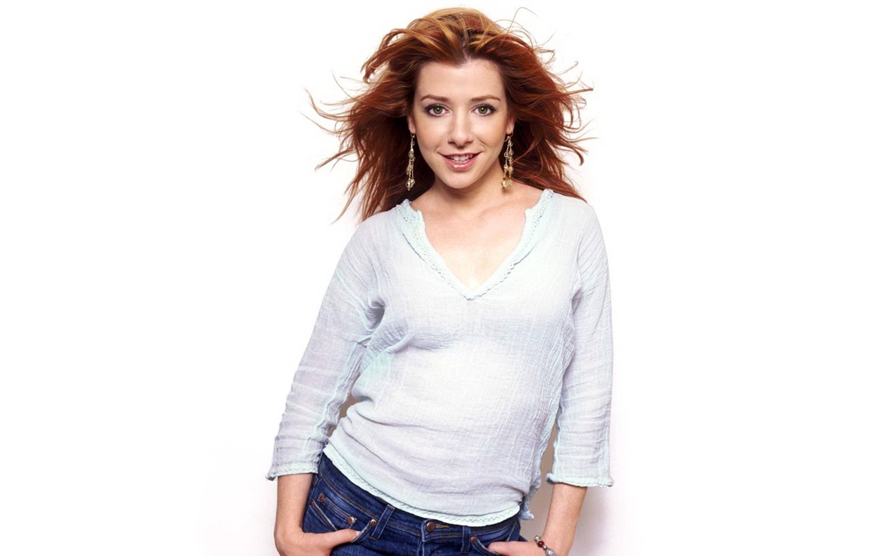 Alyson Hannigan #009 - 1280x800 Wallpapers Pictures Photos Images