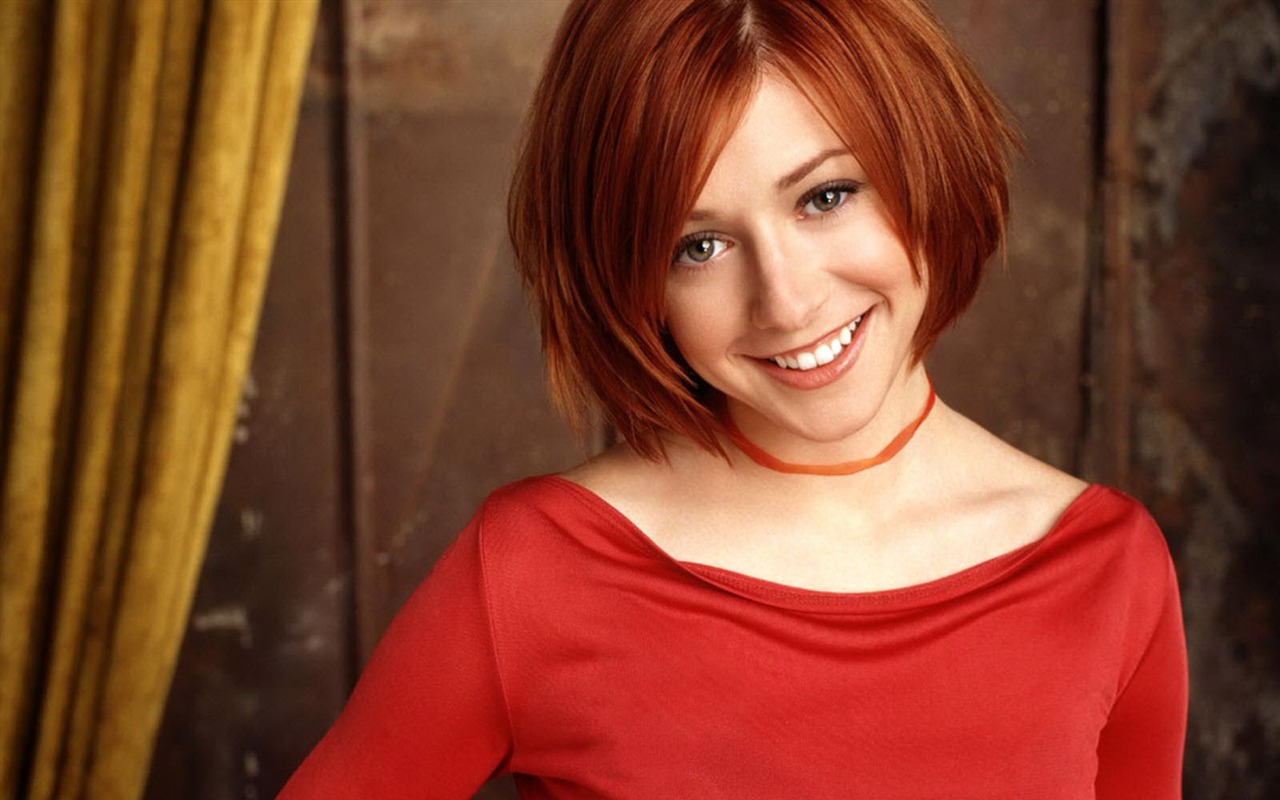 Alyson Hannigan #018 - 1280x800 Wallpapers Pictures Photos Images