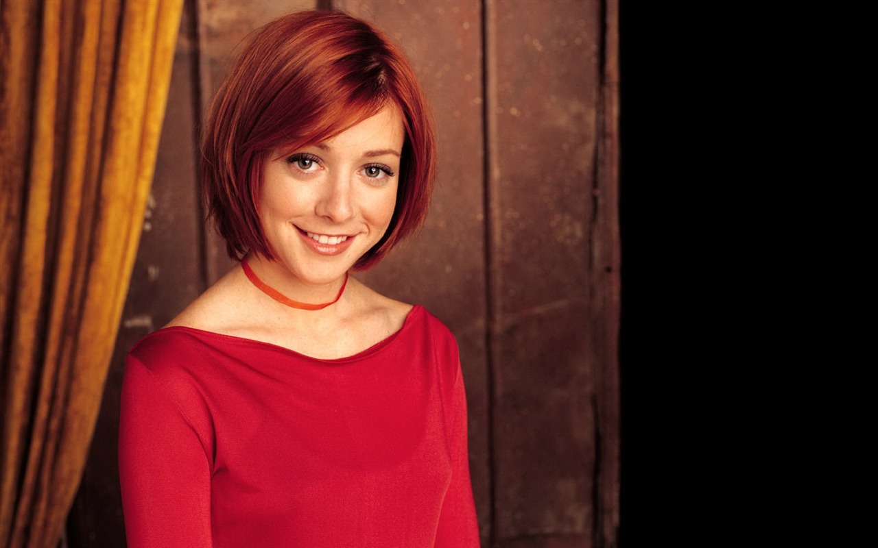 Alyson Hannigan #019 - 1280x800 Wallpapers Pictures Photos Images
