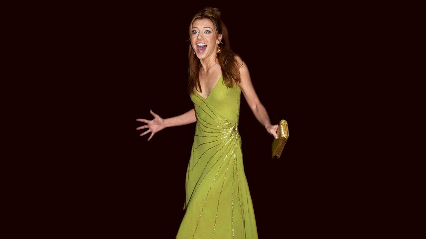 Alyson Hannigan #035 - 1366x768 Wallpapers Pictures Photos Images