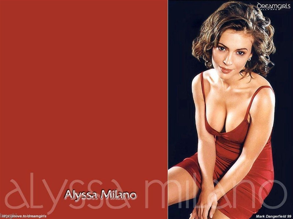 Alyssa Milano #002 - 1024x768 Wallpapers Pictures Photos Images