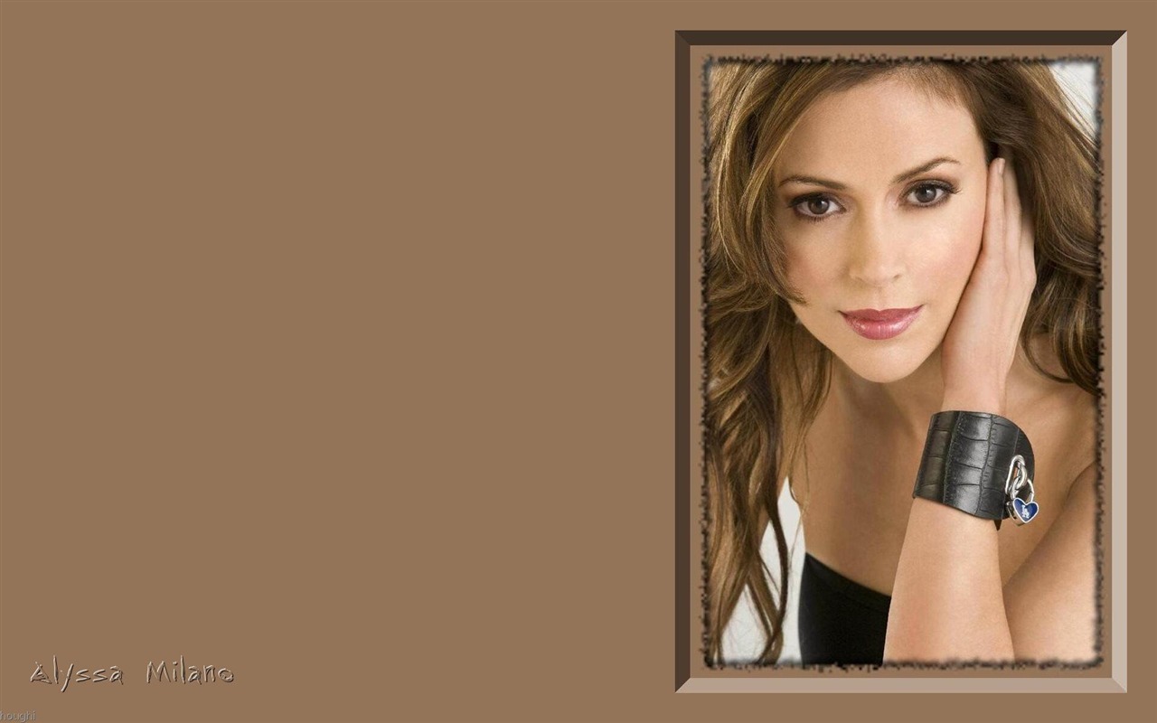 Alyssa Milano #032 - 1280x800 Wallpapers Pictures Photos Images
