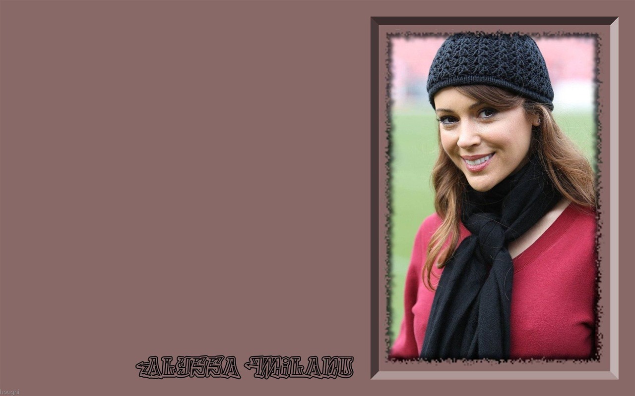 Alyssa Milano #033 - 1280x800 Wallpapers Pictures Photos Images