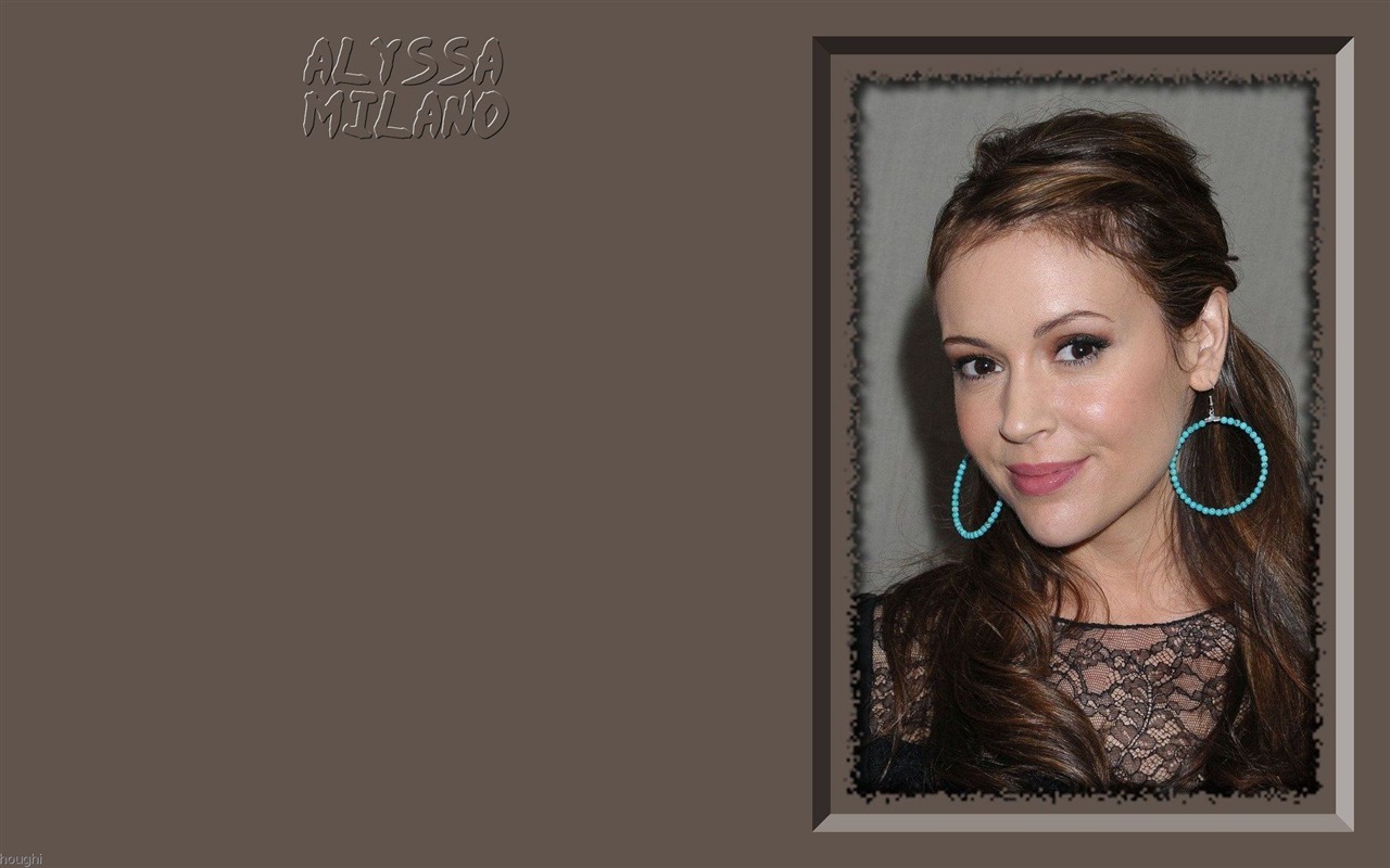 Alyssa Milano #037 - 1280x800 Wallpapers Pictures Photos Images