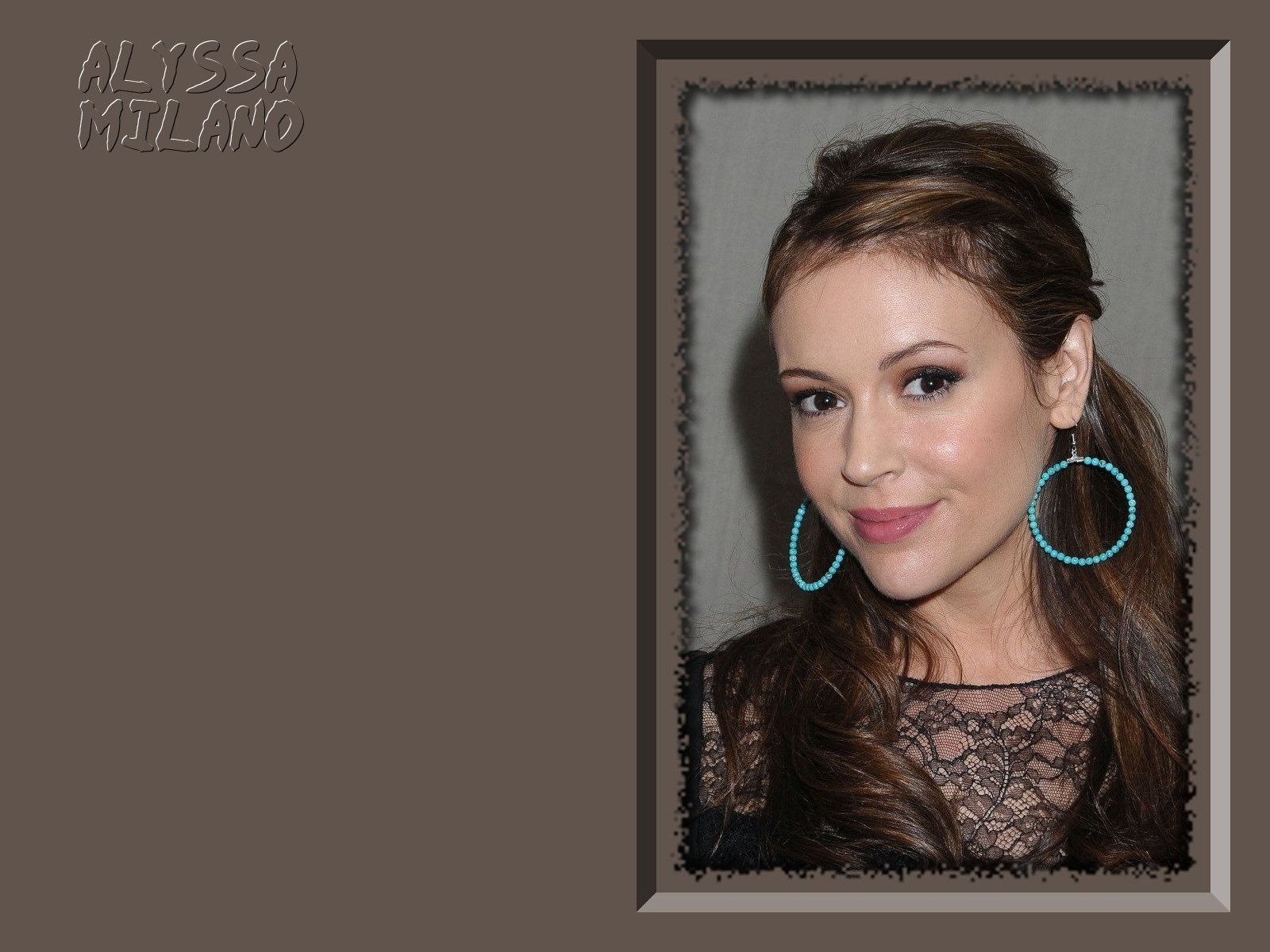 Alyssa Milano #037 - 1600x1200 Wallpapers Pictures Photos Images