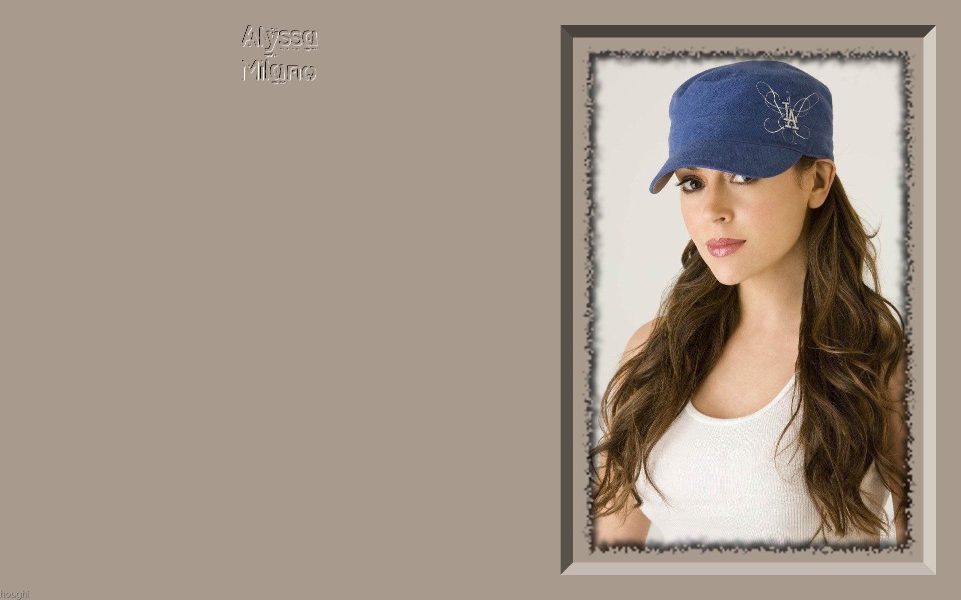Alyssa Milano #044 - 1920x1200 Wallpapers Pictures Photos Images