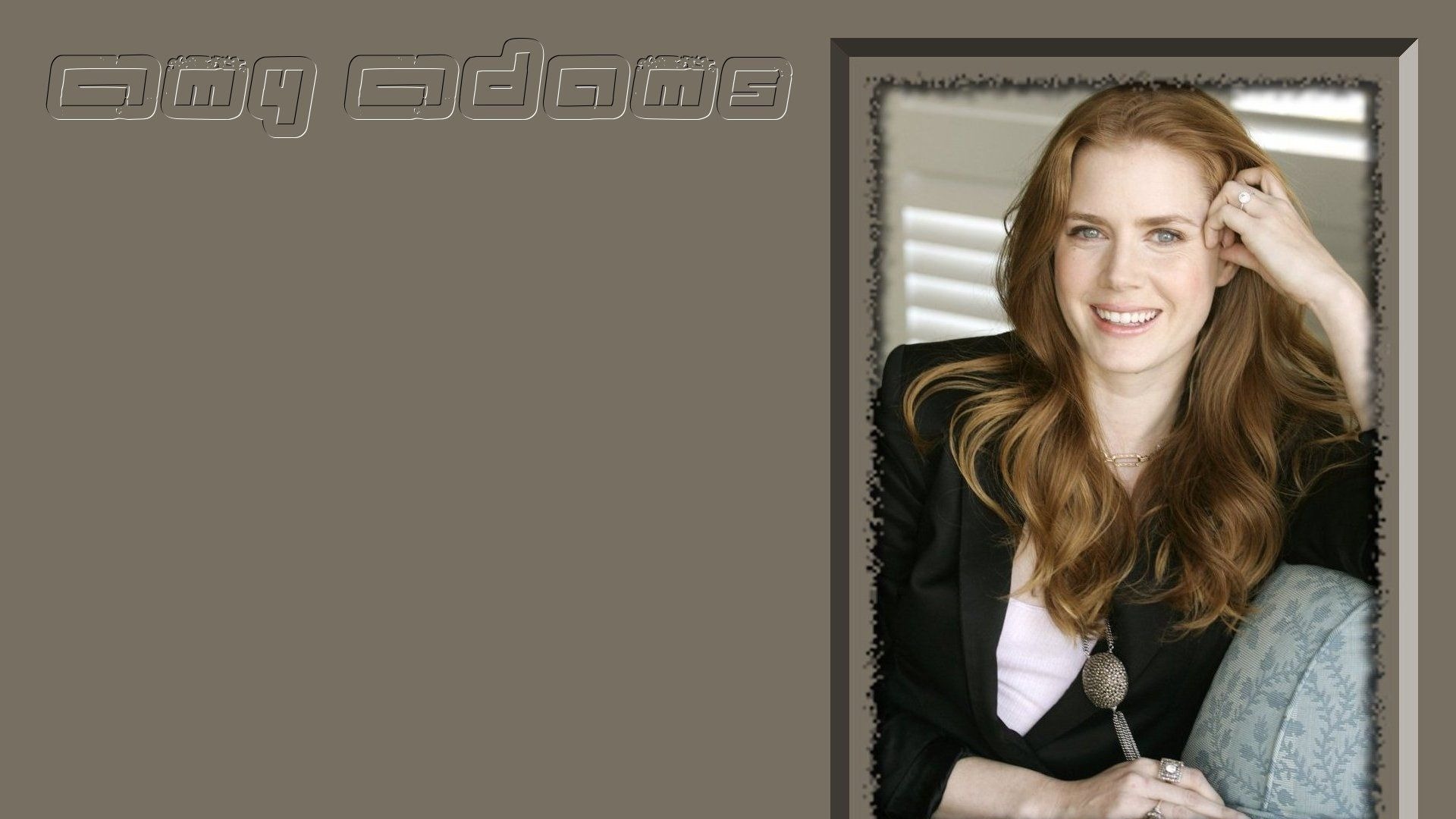Amy Adams #006 - 1920x1080 Wallpapers Pictures Photos Images