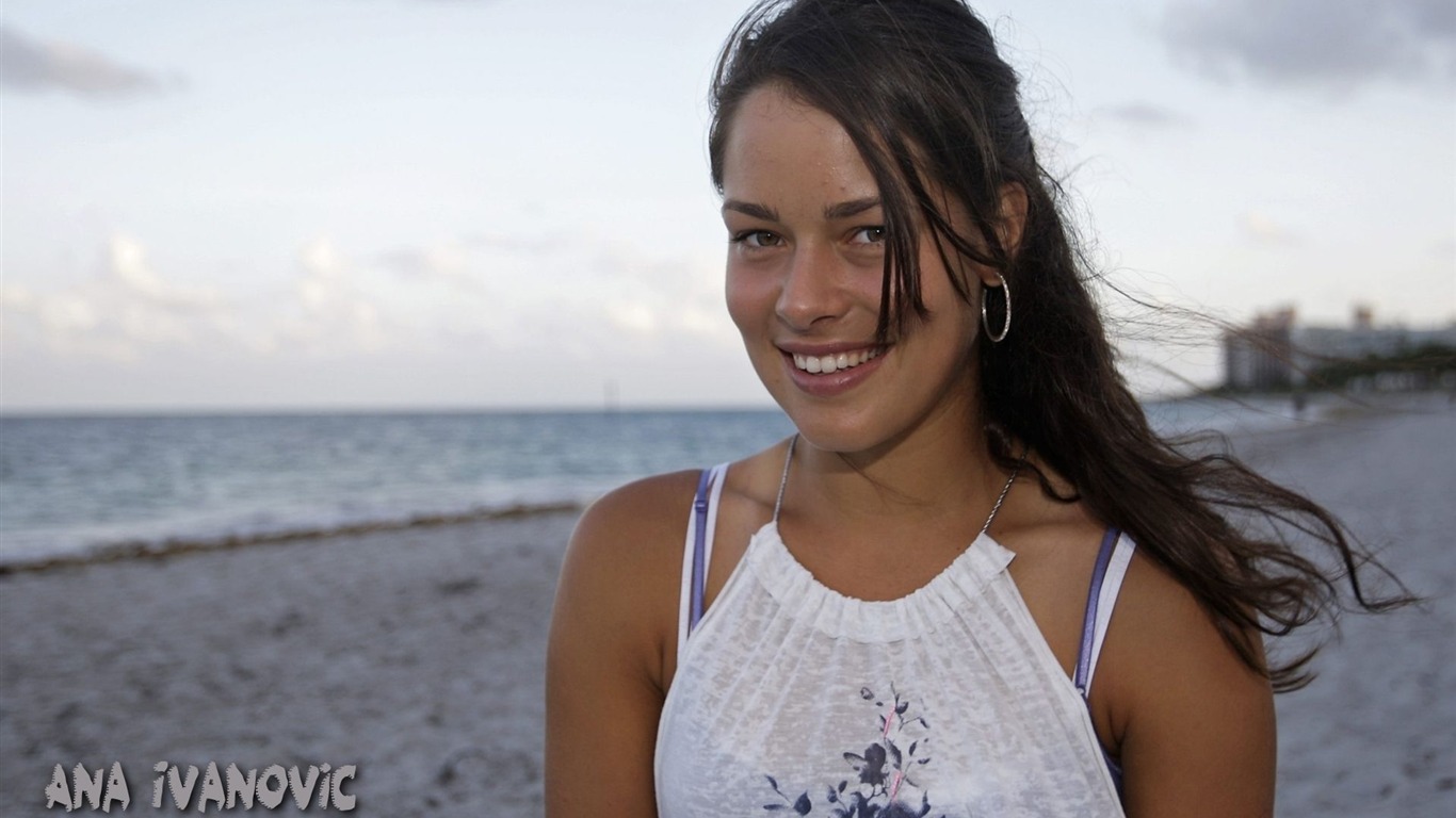 Ana Ivanovic #004 - 1366x768 Wallpapers Pictures Photos Images