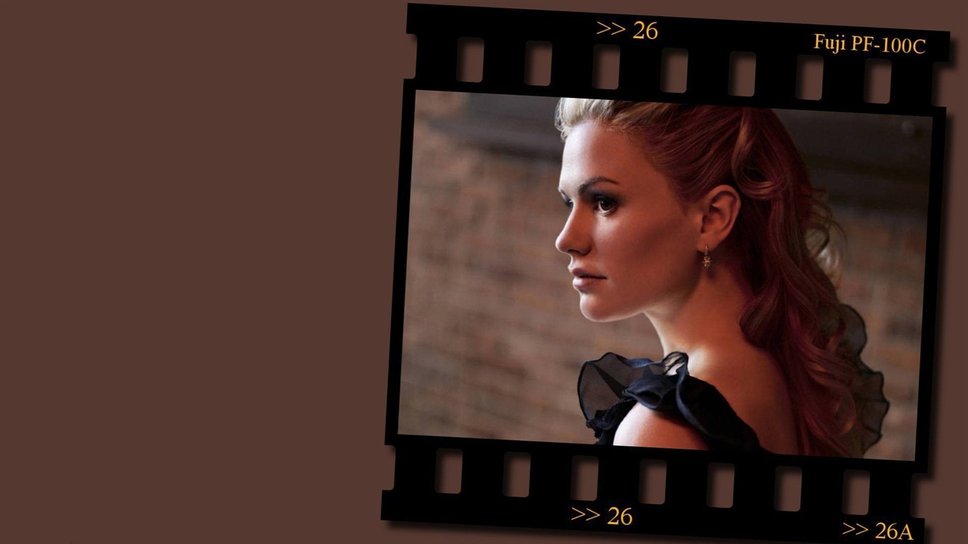 Anna Paquin #002 - 1366x768 Wallpapers Pictures Photos Images