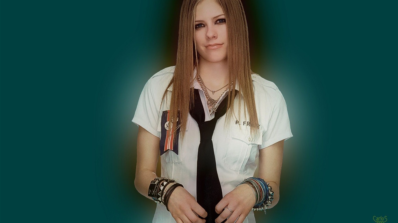 Avril Lavigne #052 - 1366x768 Wallpapers Pictures Photos Images