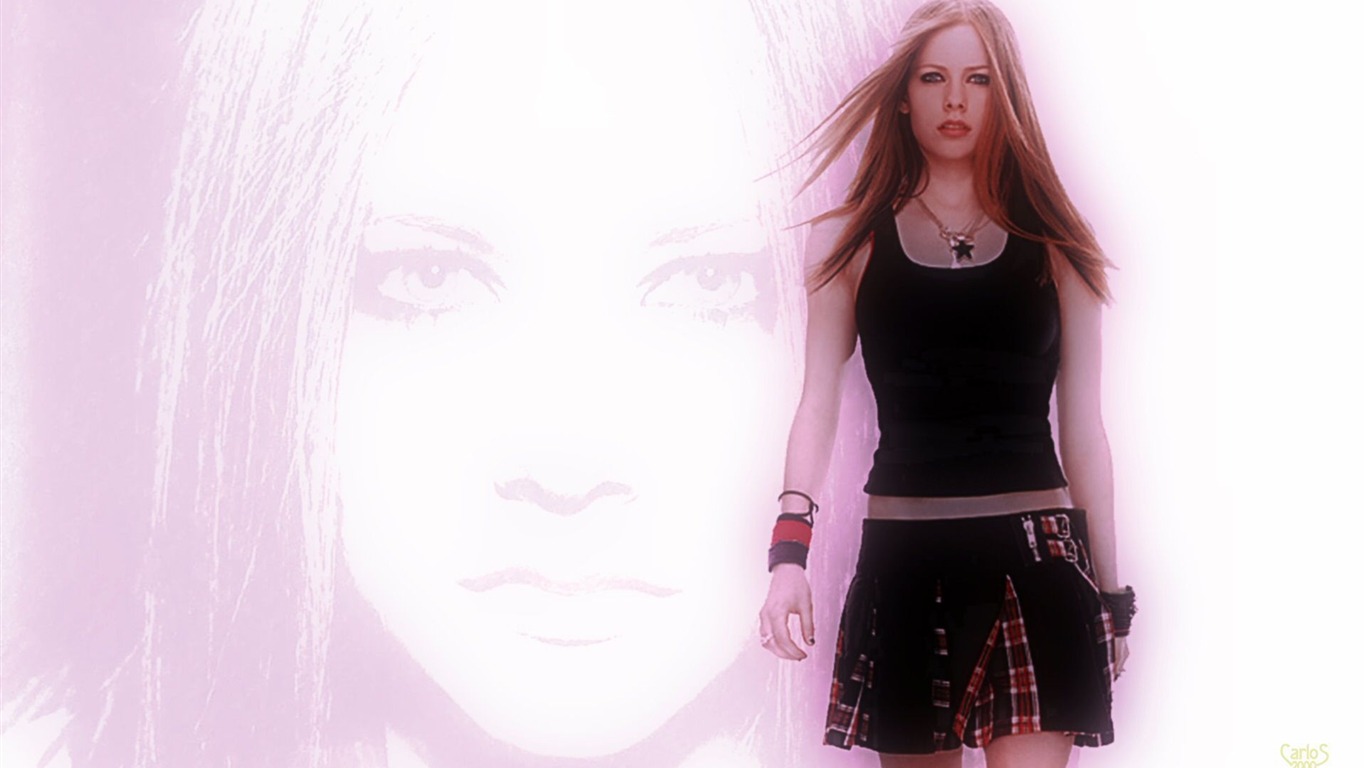 Avril Lavigne #053 - 1366x768 Wallpapers Pictures Photos Images