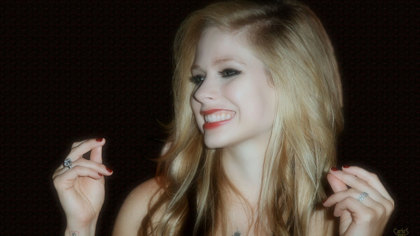 Avril Lavigne #060 - 1366x768 Wallpapers Pictures Photos Images