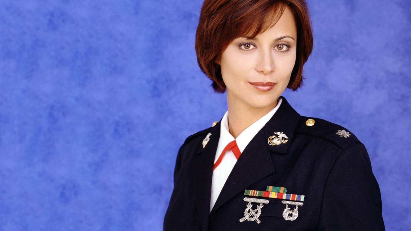 Catherine Bell #009 - 1366x768 Wallpapers Pictures Photos Images