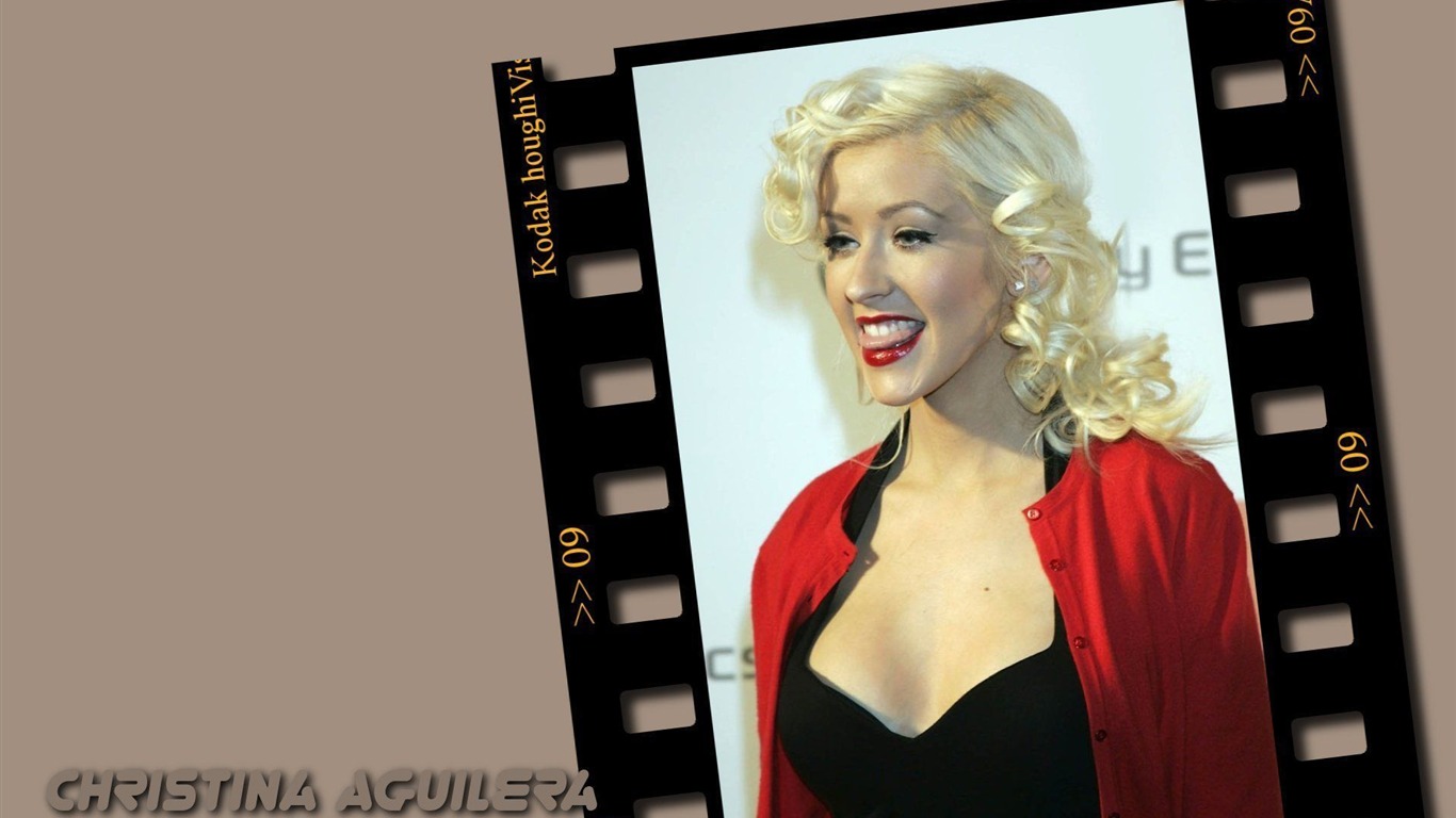 Christina Aguilera #017 - 1366x768 Wallpapers Pictures Photos Images