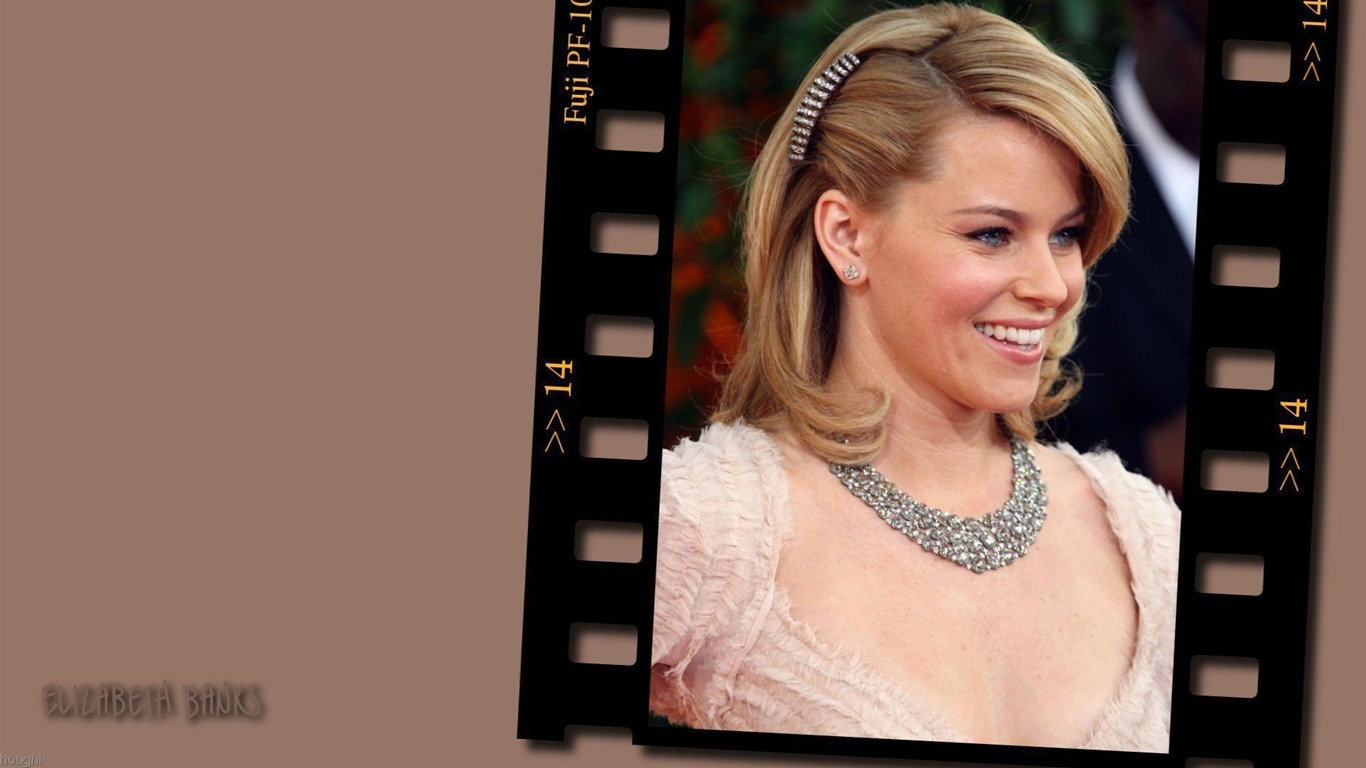 Elizabeth Banks #007 - 1366x768 Wallpapers Pictures Photos Images