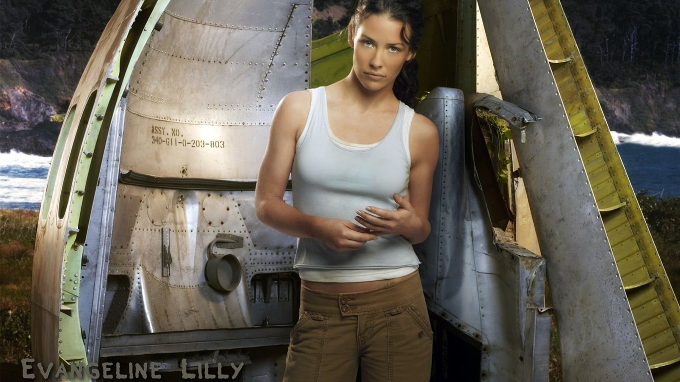 Evangeline Lilly #008 - 1366x768 Wallpapers Pictures Photos Images