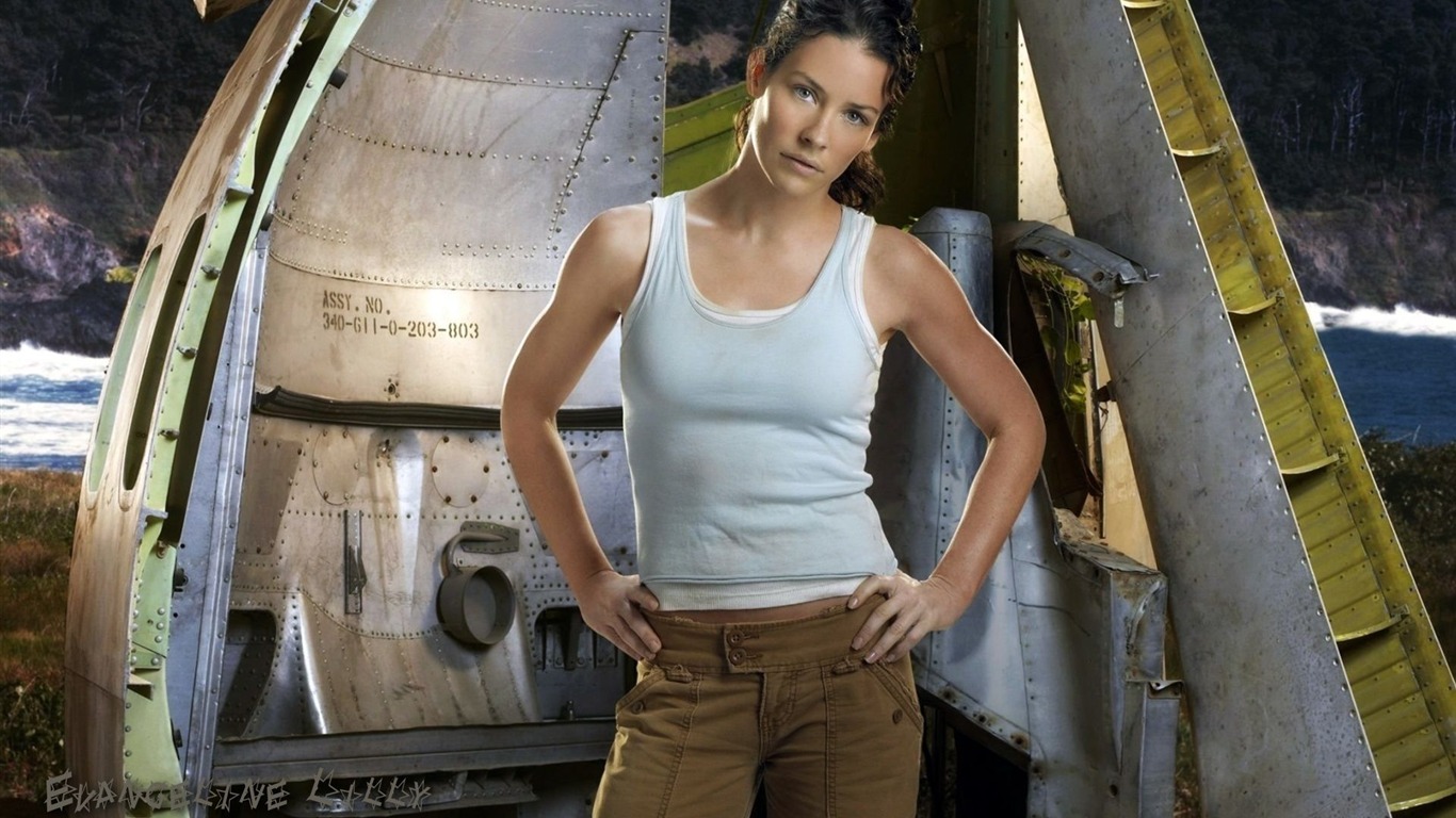 Evangeline Lilly #009 - 1366x768 Wallpapers Pictures Photos Images