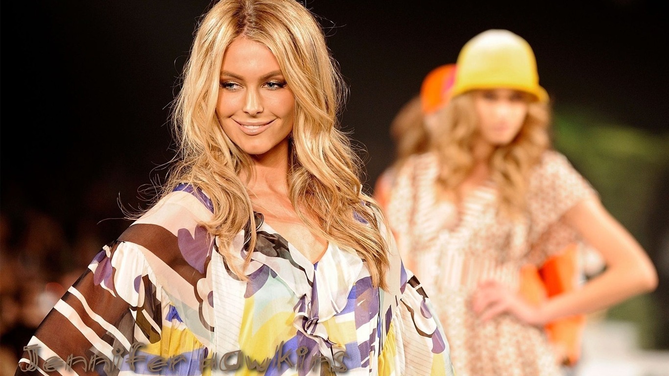 Jennifer Hawkins #003 - 1366x768 Wallpapers Pictures Photos Images