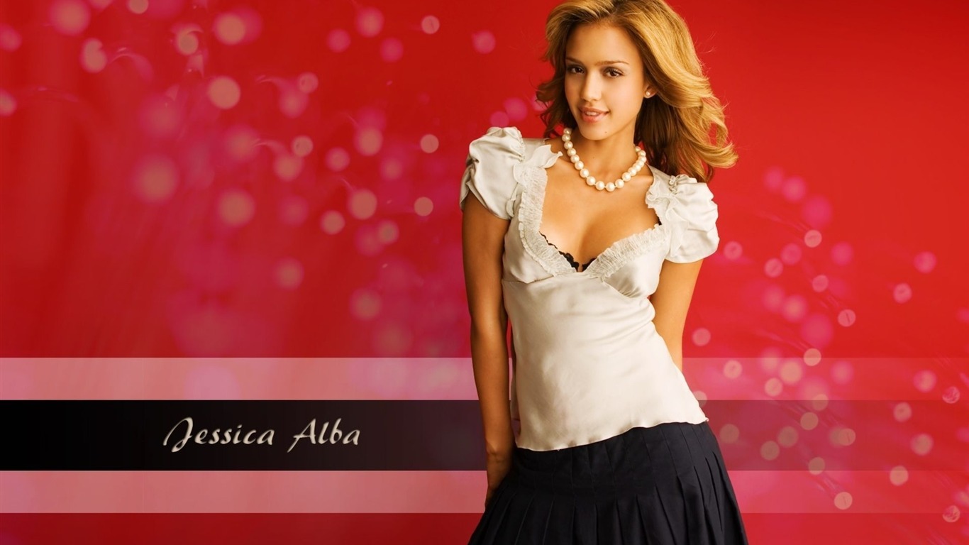 Jessica Alba #018 - 1366x768 Wallpapers Pictures Photos Images