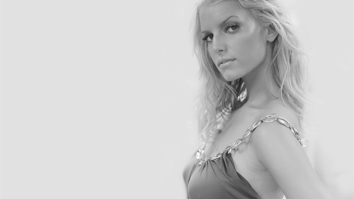 Jessica Simpson #016 - 1366x768 Wallpapers Pictures Photos Images