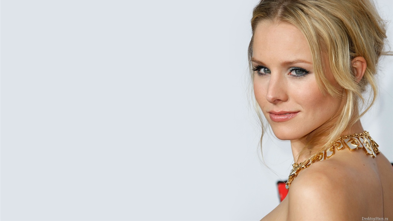 Kristen Bell #023 - 1366x768 Wallpapers Pictures Photos Images