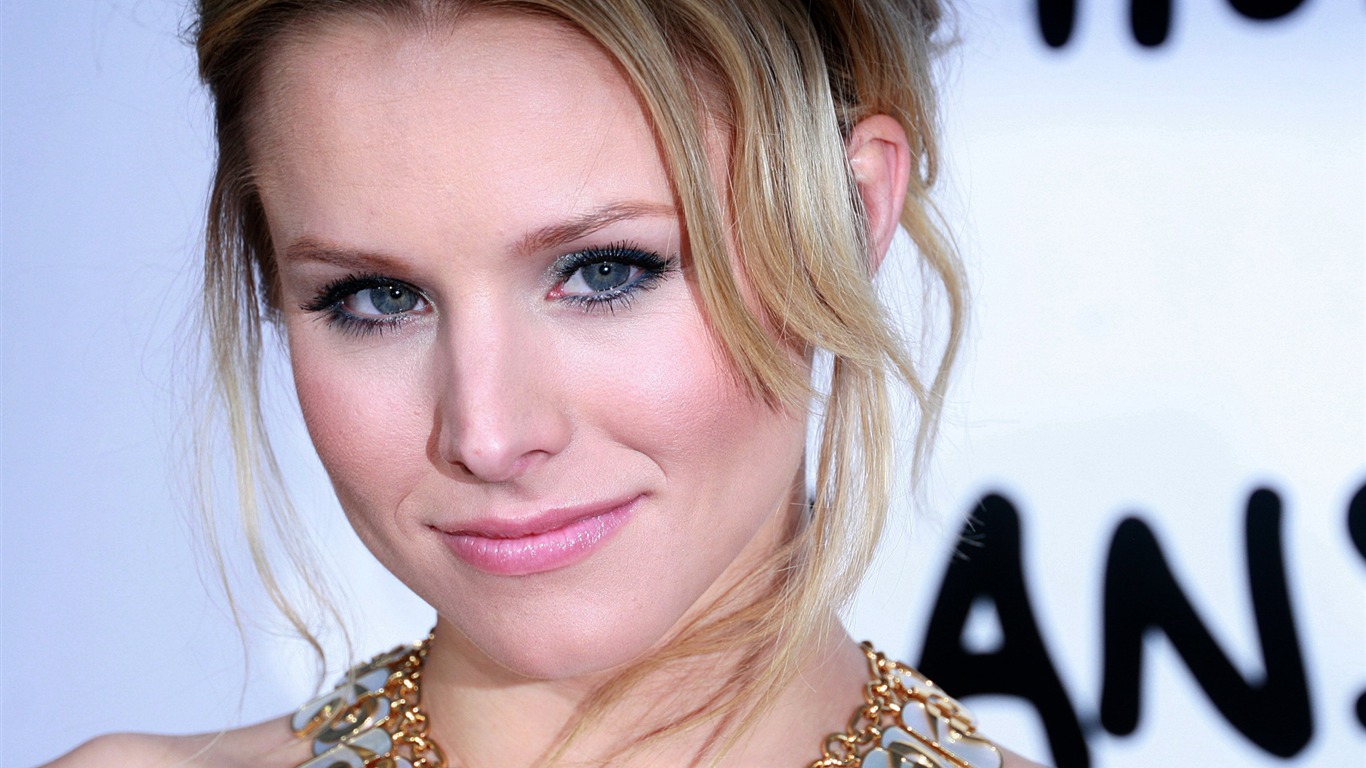 Kristen Bell #025 - 1366x768 Wallpapers Pictures Photos Images