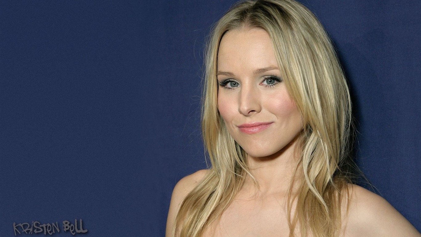 Kristen Bell #074 - 1366x768 Wallpapers Pictures Photos Images