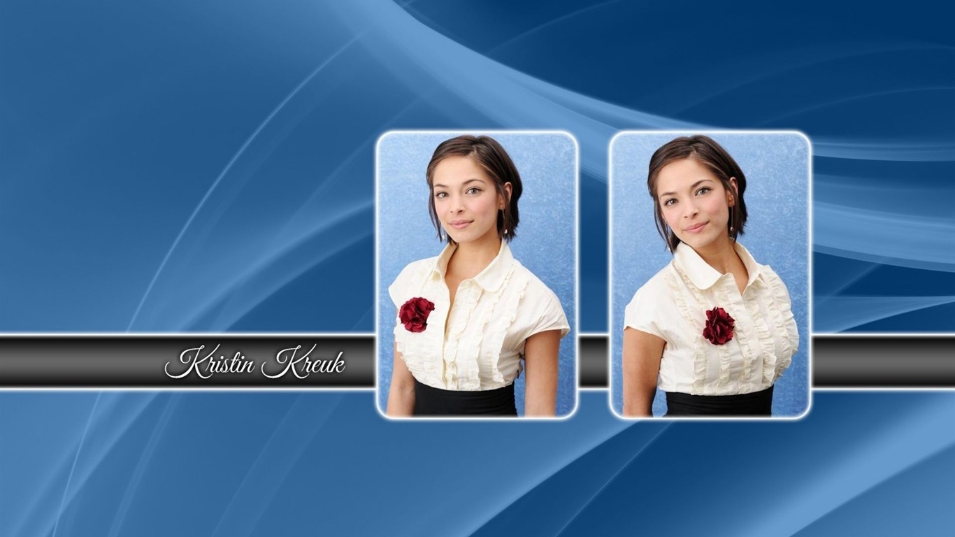 Kristin Kreuk #019 - 1366x768 Wallpapers Pictures Photos Images