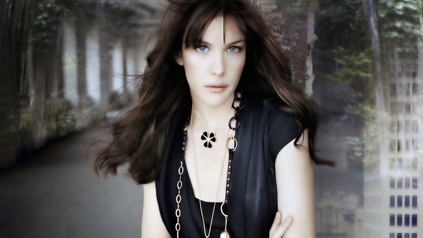 Liv Tyler #001 - 1366x768 Wallpapers Pictures Photos Images