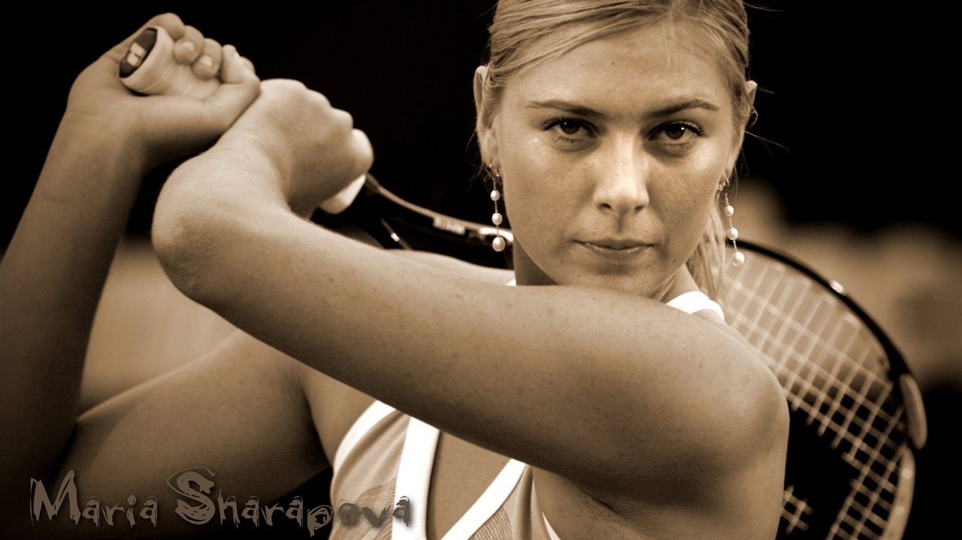 Maria Sharapova #006 - 1366x768 Wallpapers Pictures Photos Images
