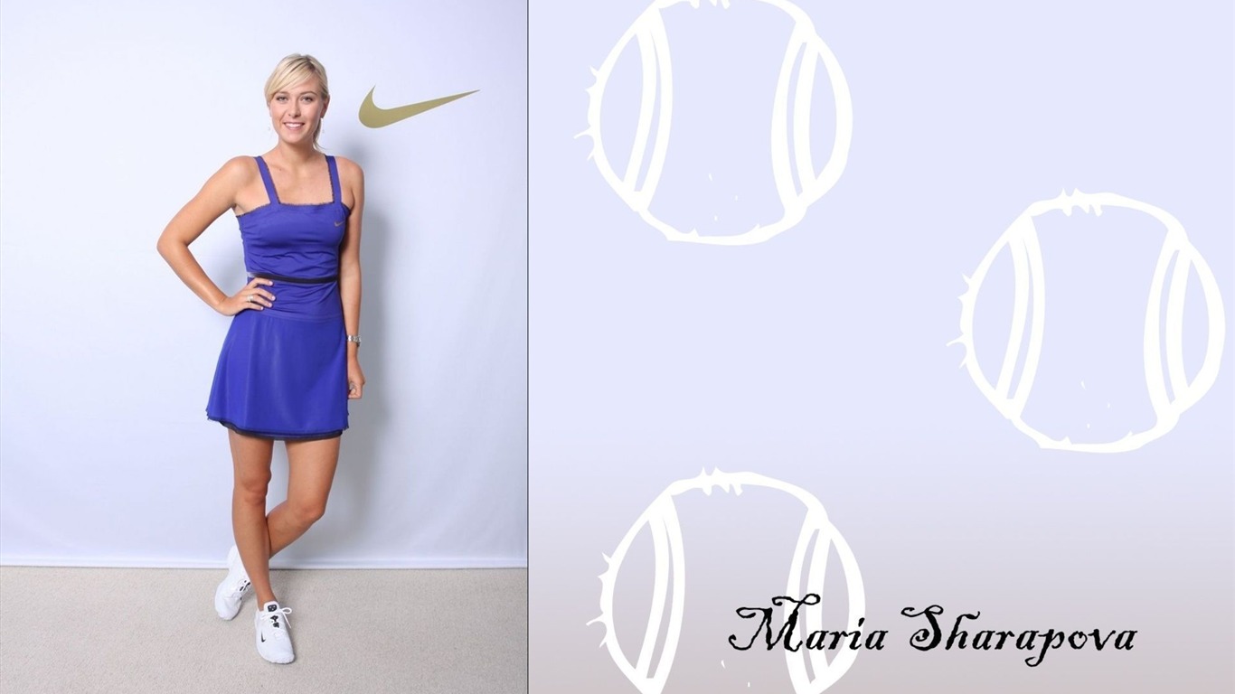 Maria Sharapova #016 - 1366x768 Wallpapers Pictures Photos Images