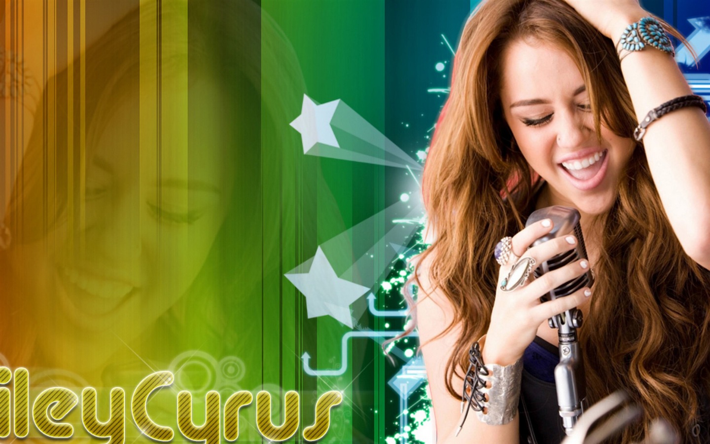 Miley Cyrus #017 - 1440x900 Wallpapers Pictures Photos Images