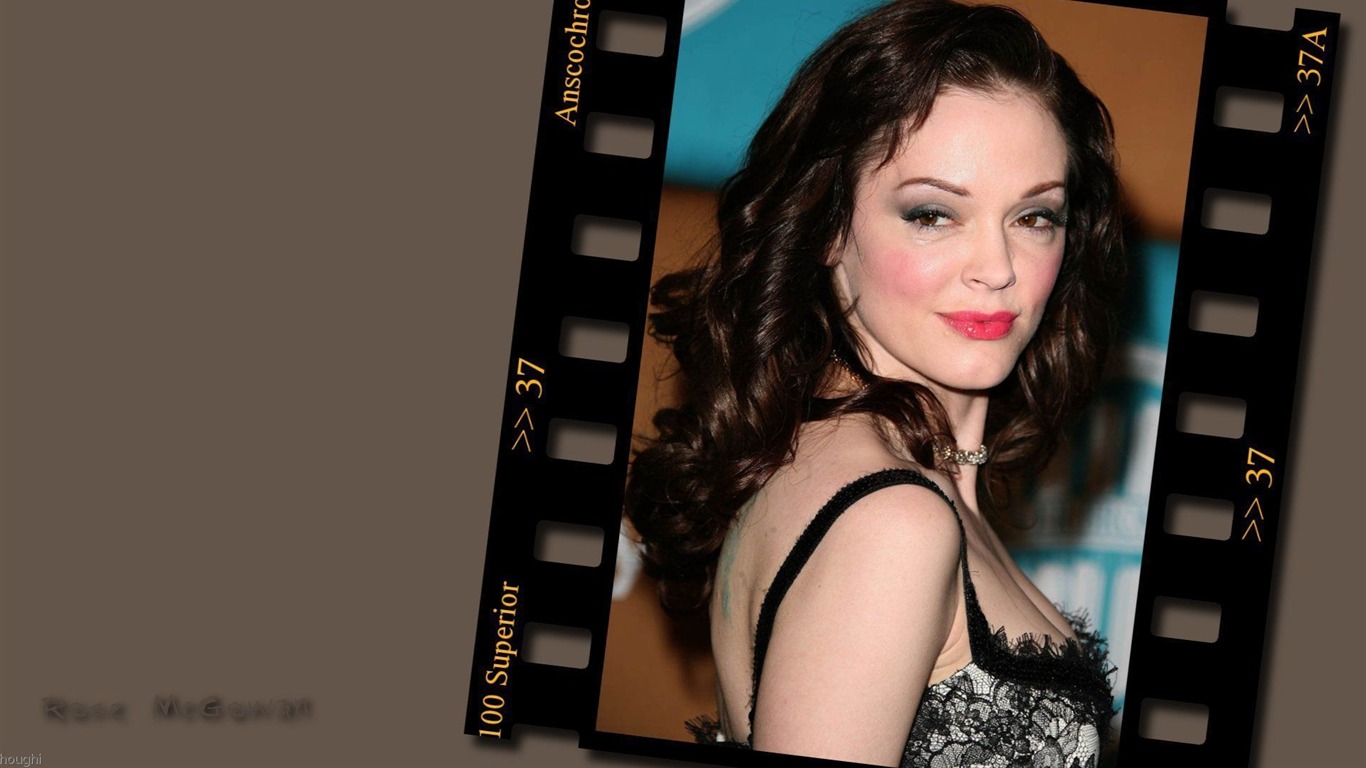 Rose McGowan #005 - 1366x768 Wallpapers Pictures Photos Images