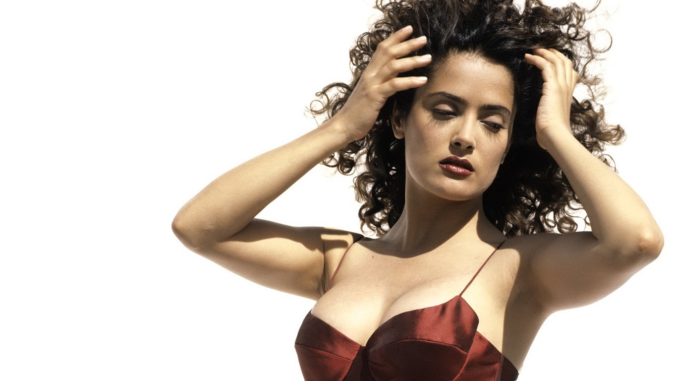 Salma Hayek #004 - 1366x768 Wallpapers Pictures Photos Images