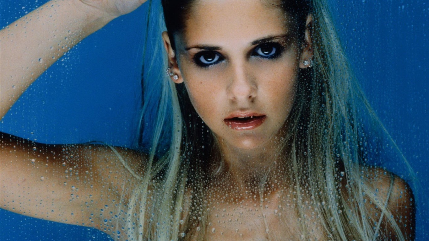 Sarah Michelle Gellar #058 - 1366x768 Wallpapers Pictures Photos Images