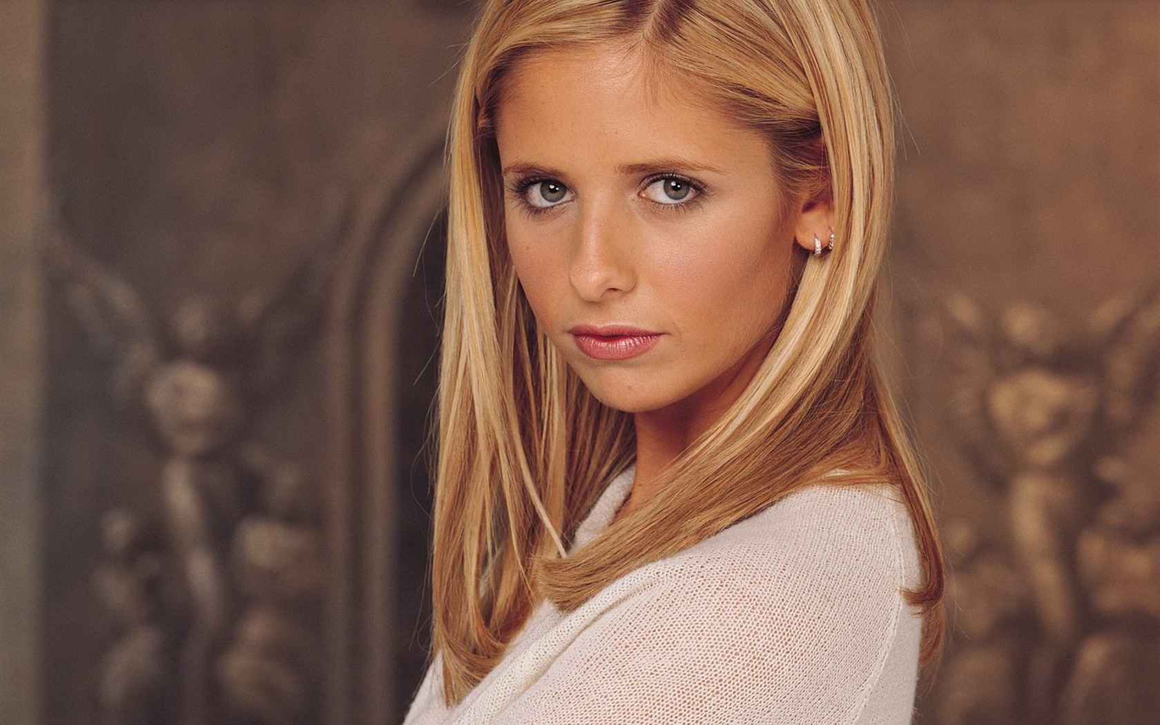 Sarah Michelle Gellar #088 - 1680x1050 Wallpapers Pictures Photos Images
